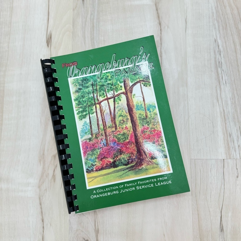 Orangeburg Palate Junior League Cookbook southern grandmas kitchen recipes